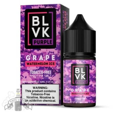 Juice Blvk Purple Nic SALT - Grape Watermelon Ice